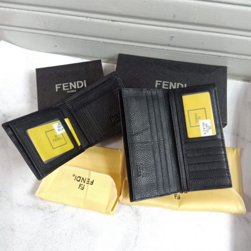 Dompet Couple Fendi Kulit Asli Premium Quality