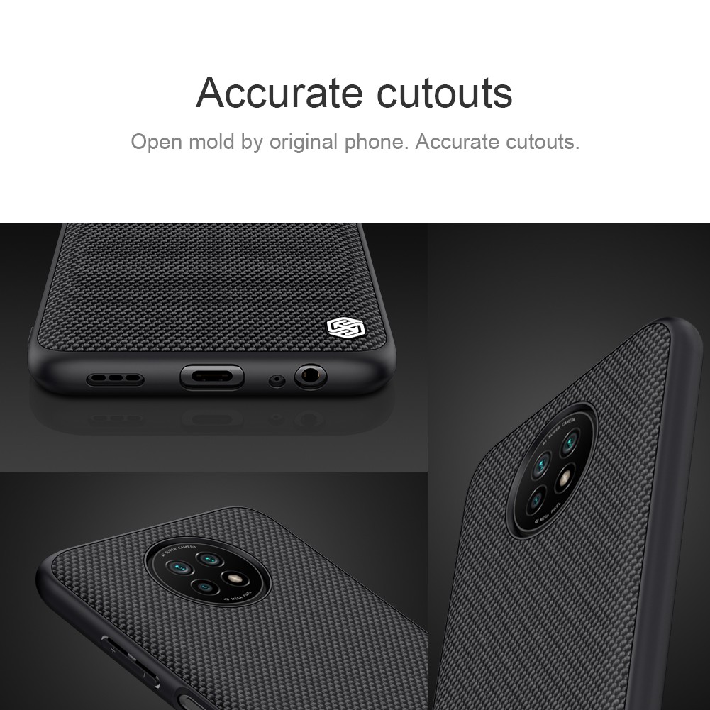 Hard Case XIAOMI Redmi Note 9 5G Nillkin Textured Nylon Fiber Ori
