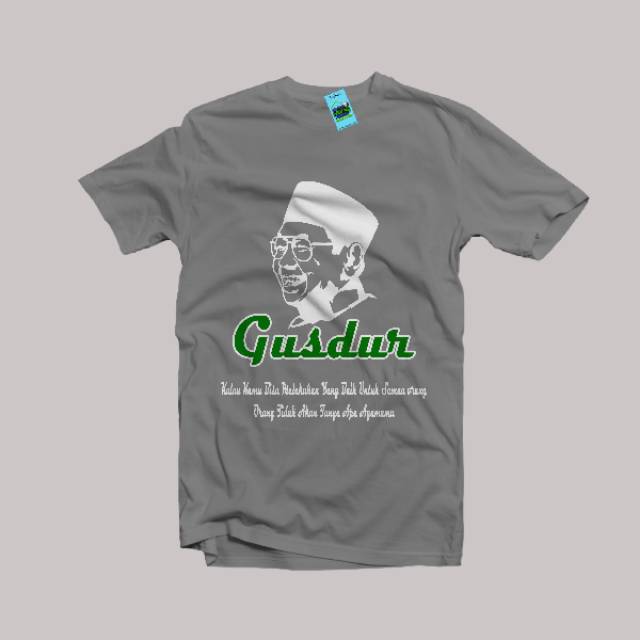  Kaos  Santri  Kaos  Gus Dur