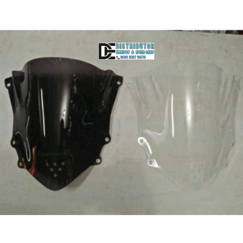 Visor winsiled mika ninja RR new & RR Old transparan & hitam