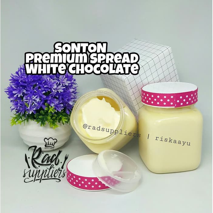 

Sonton Premium Spread WHITE CHOCOLATE 200gram- Praktis- BEST SELLER!!