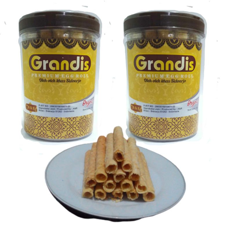 

Grandis Kue Egg Roll Original 150 g