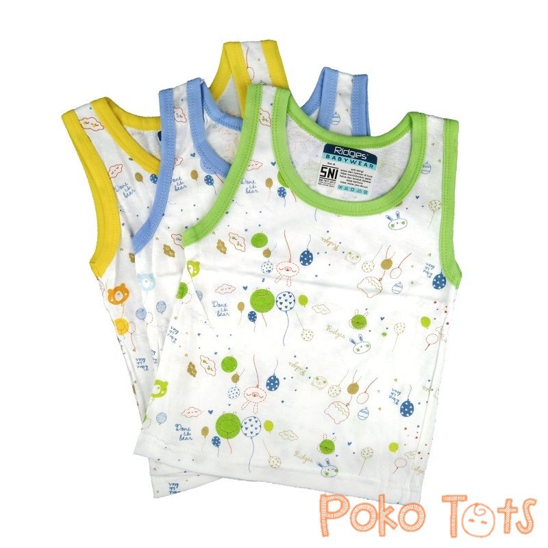 Ridges Singlet Anak Motif Ballon