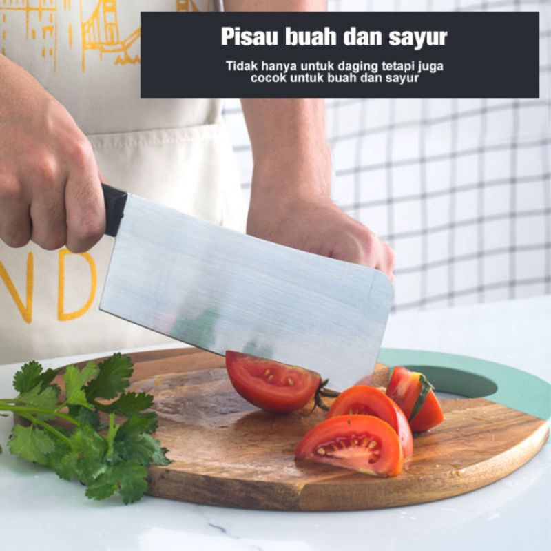 PISAU SET DAPUR 8PCS GUNTING PISAU PARUTAN