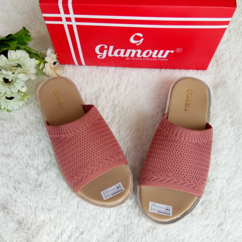 Sandal wanita Glamour Rajut