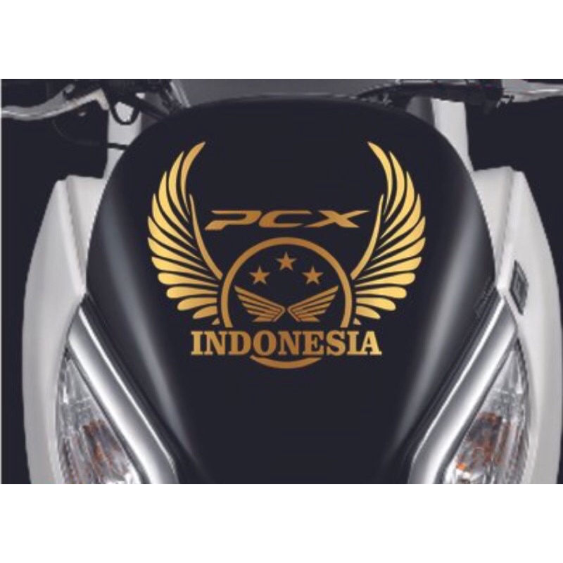 sticker visor motor pcx sticker cutting visor motor pcx terbaru termurah