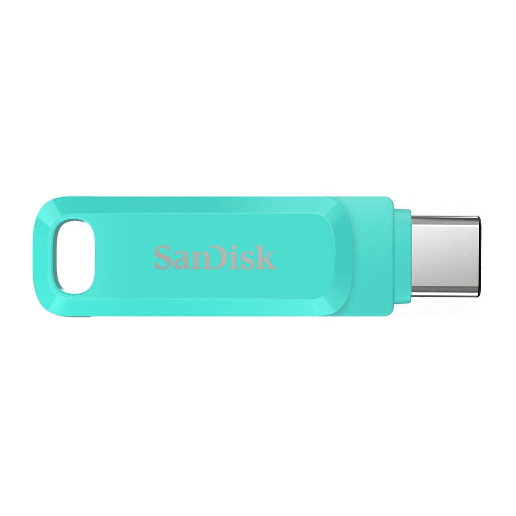 Flashdisk OTG Type C 64GB SanDisk Dual Drive SDDDC3 GREEN - Garansi Resmi 5 Tahun