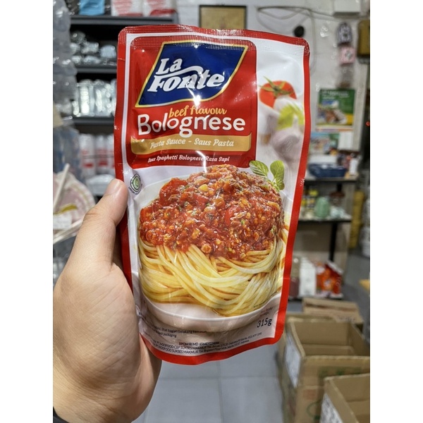

La Fonte Beef Flavour Bolognese Pasta Sauce - Saus Pasta Spaghetti Bolognese Rasa Sapi 315gr