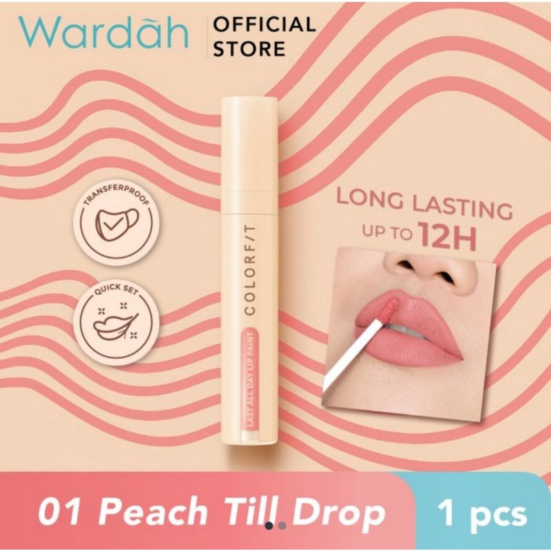 wardah colorfit lip paint