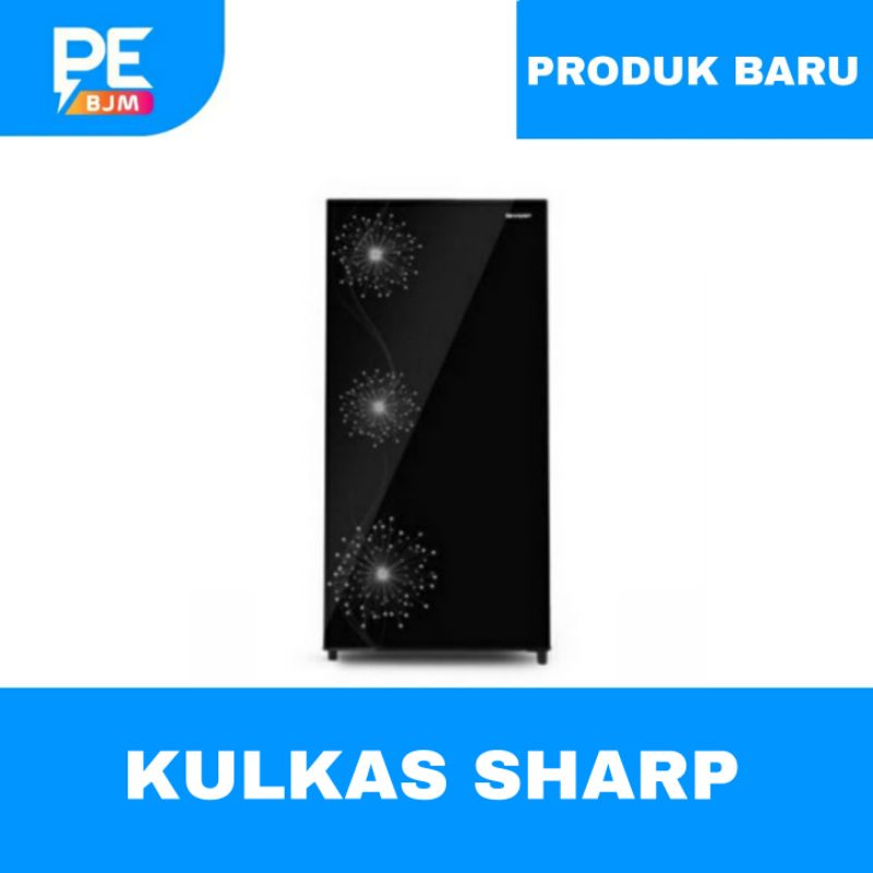 KULKAS SHARP 1 PINTU - SJ-X197W-DW - GARANSI RESMI - KIRIM INVOICE