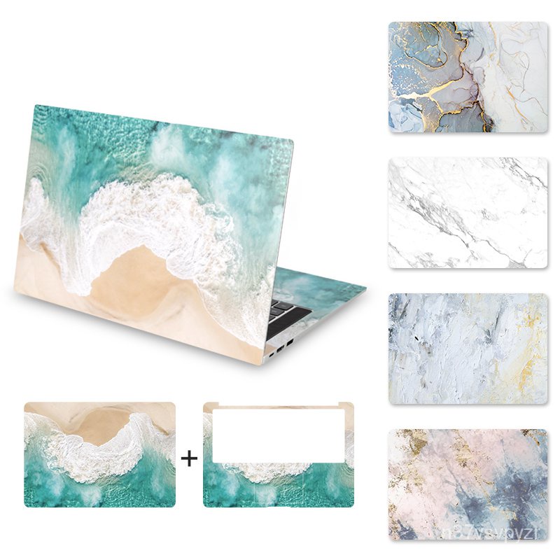Sea wave/marble Laptop Skin Laptop Sticker Decal 12 13 14 15.6 17 Inch for Lenovo/dell/HP/ASUS/xiaom
