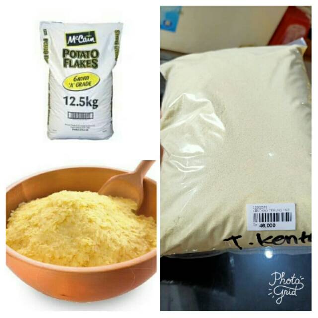 

500gr Tepung Kentang /Potato Flakes/Long Potato Flour