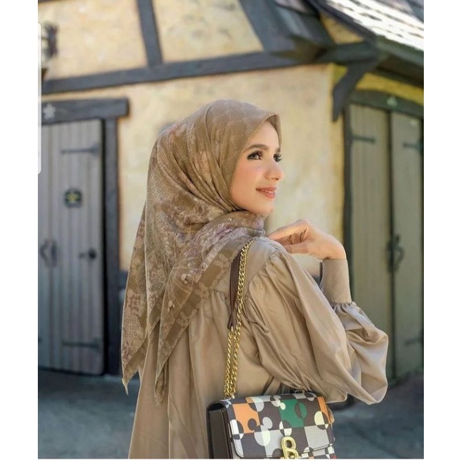 ❌ sold ❌ button scarves preloved TDP cinnamon