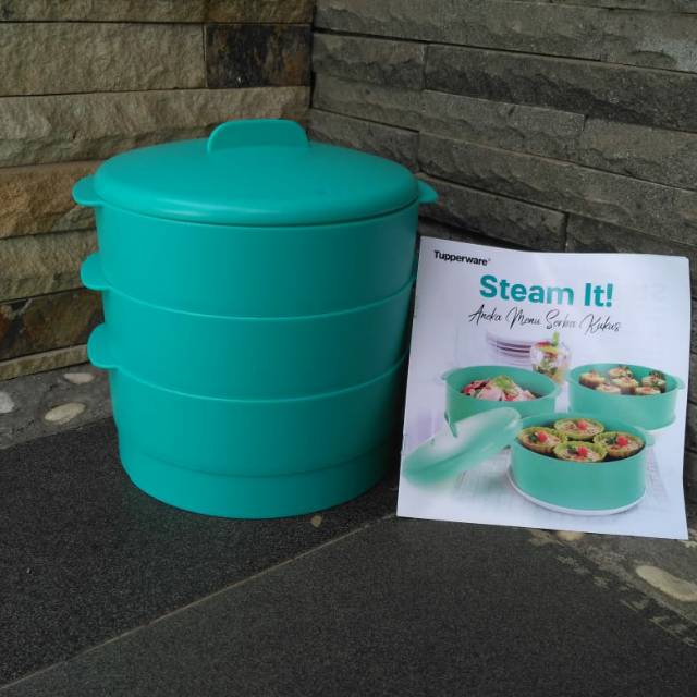 Tupperware steam it