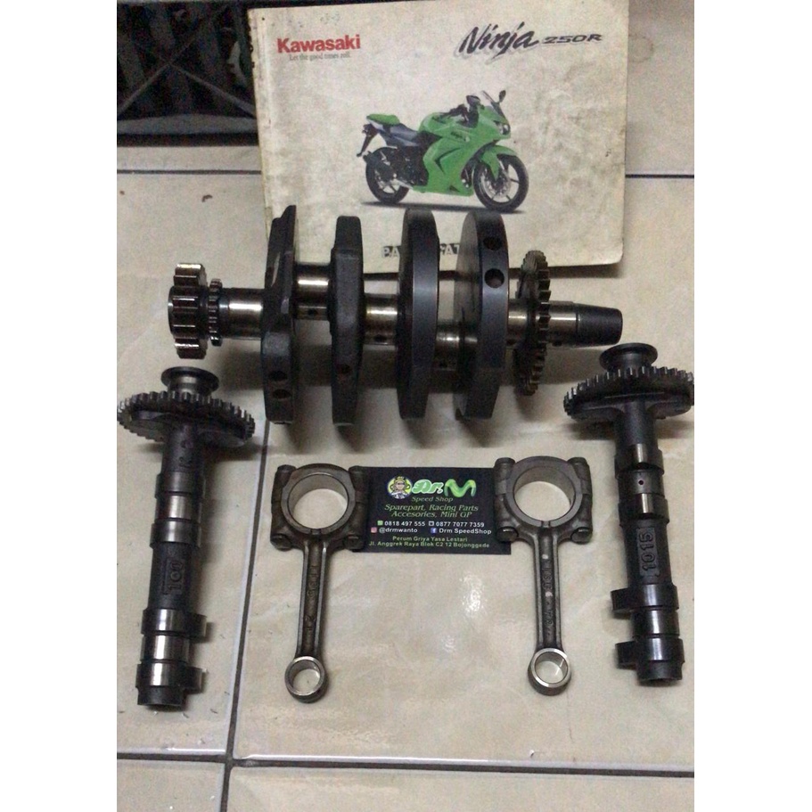 Jual Kruk As Kawasaki Ninja 250 Karbu Full Set Second Shopee Indonesia