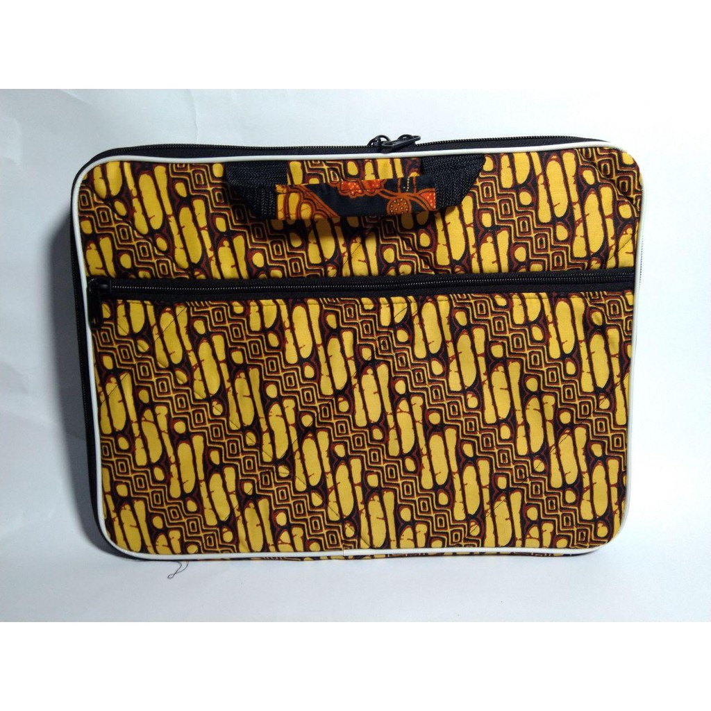 TAS LAPTOP BATIK 14 inch bisa pilih motif-BATIK MURAH-BATIK WANITA-KAIN PERCA-DRI KAIN PERCA-KAIN PERCA MURAH- LAPTOP 14 INC