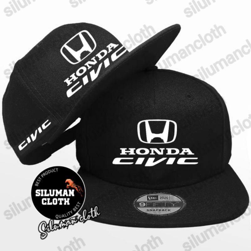 Topi Honda Civic Snapback - Snapback Honda Civic
