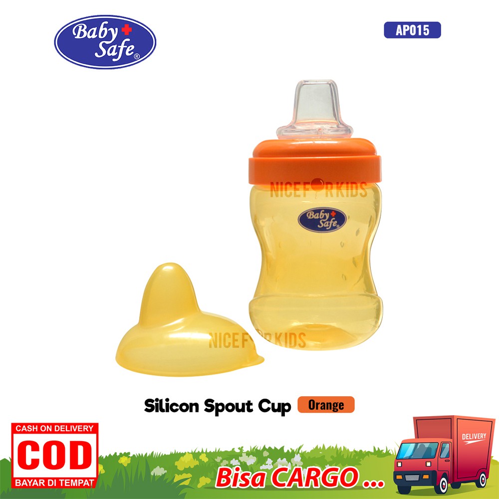 Baby Safe Silicone Spout Cup AP015 / Tempat Minum Silikon