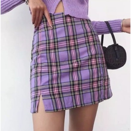 READY HolicFashion ROK MINI KOTAK LALA - ROK WANITA KOTAK MINI LALA RAY857