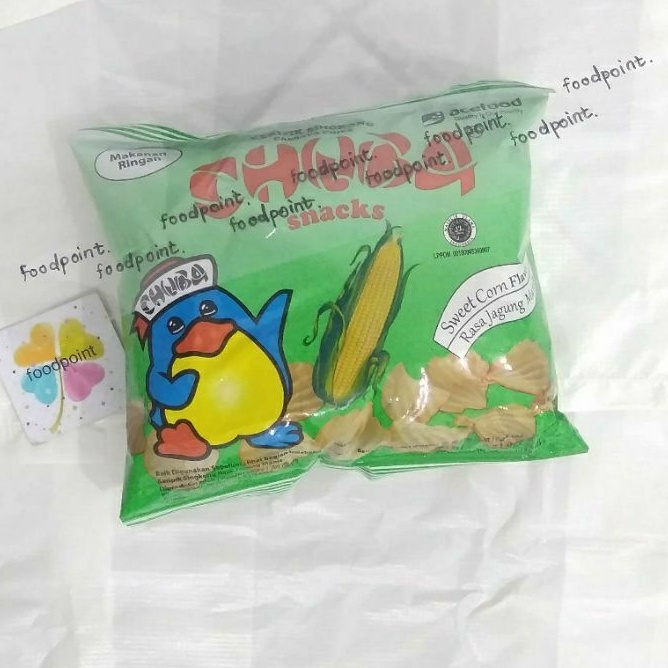 

Keripik Singkong Chuba Snacks 20gr Cassava Chips Sweet Corn Flavour Indo