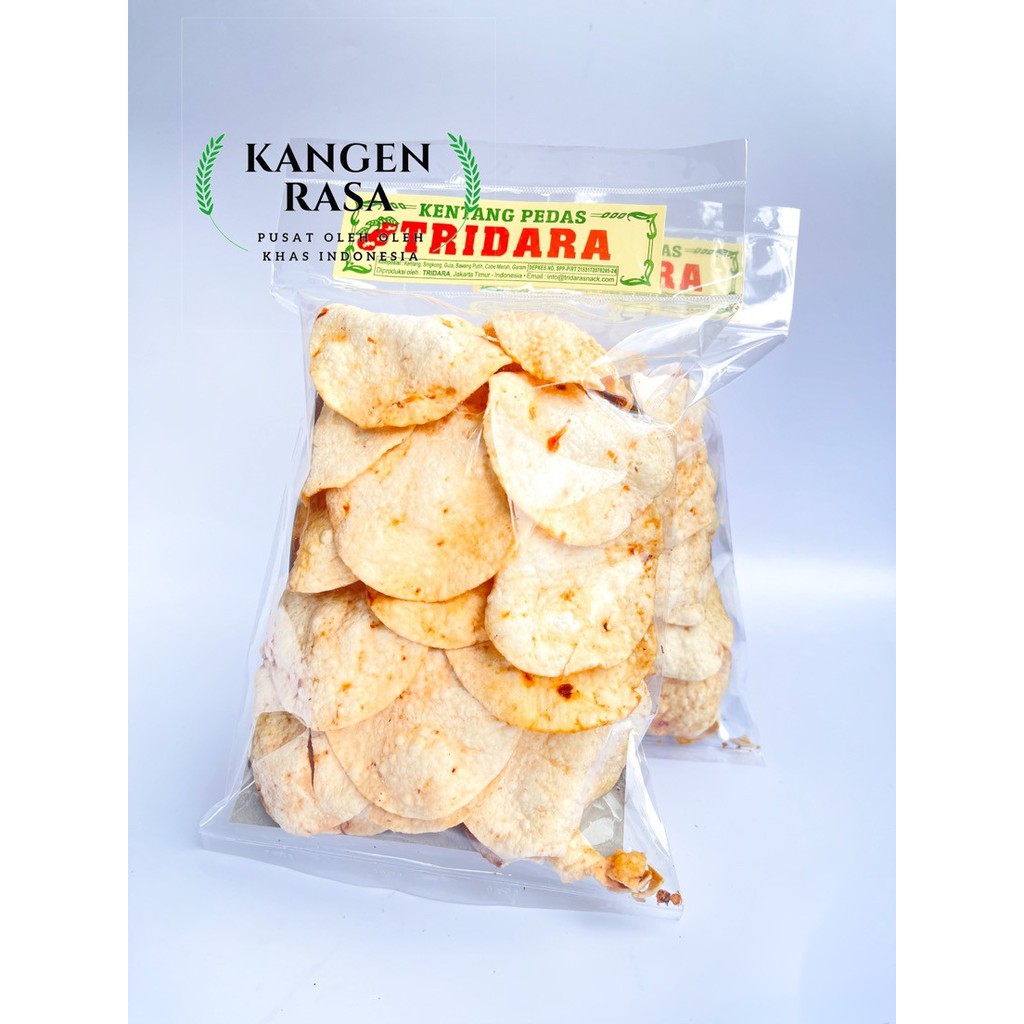 

Keripik Kentang Pedas Tridara Snack