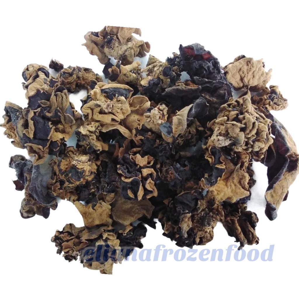 

JAMUR KUPING / BLACK DRIED FUNGUS / JAMUR HITAM KERING 100 GR