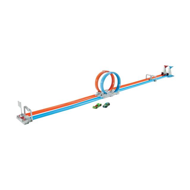Jual Hot Wheels Track Double Loop Dash 