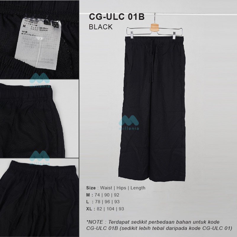 Kulot Wanita - Drape Kulot Wide Pants Relaco [CG-ULC 01]-5