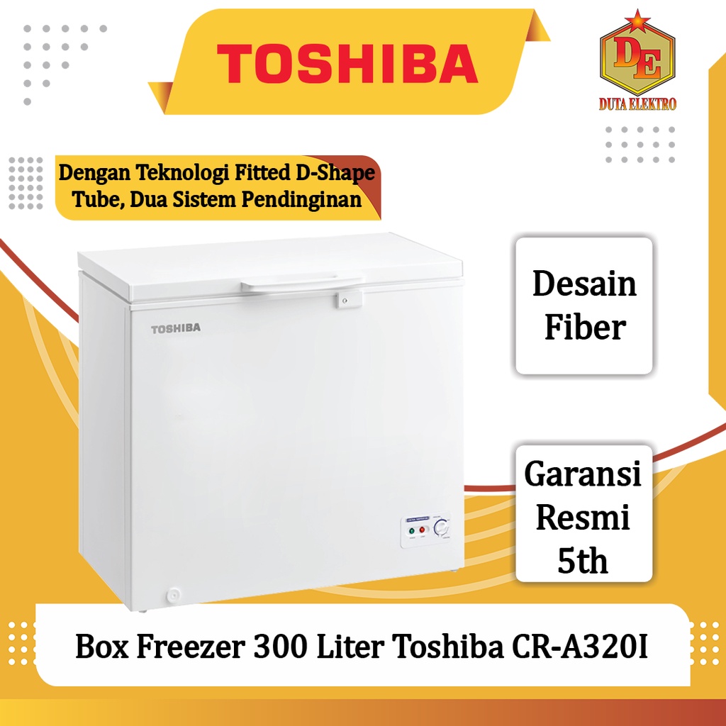 Box Freezer 300 Liter Toshiba CR-A320I