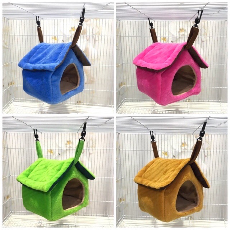 EXOTICGOODS MINI HOUSE POLOS POUCH SUGAR GLIDER TEMPAT TIDUR SUGAR GLIDER SLEEP POUCH HEWAN TEMPAT TIDUR HEWAN