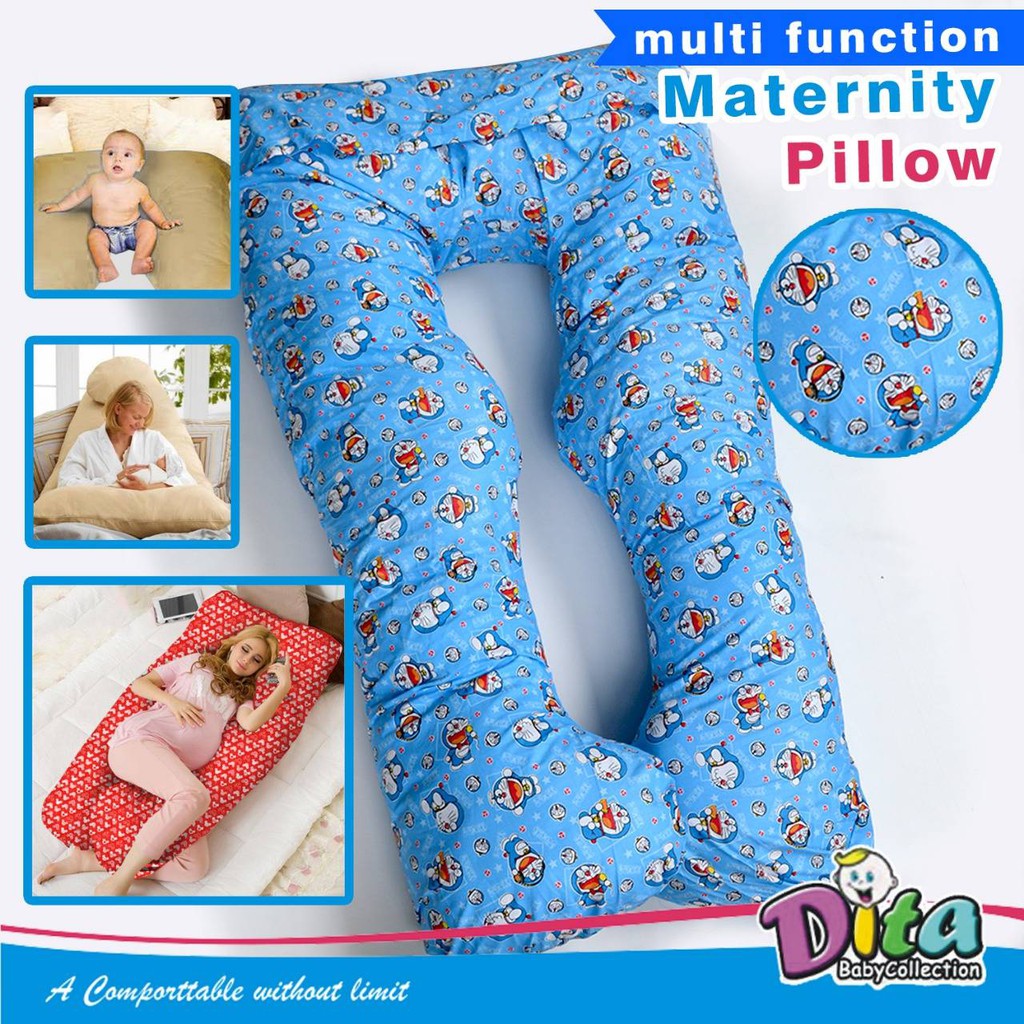 Bantal Hamil Multifungsi Dita (Multifunction Maternity Pillow) bantal ibu hamis bantal menyusui