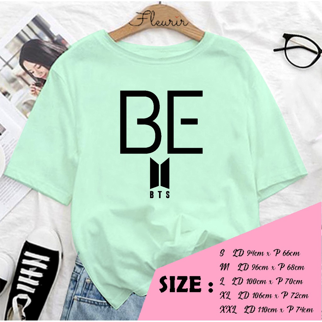 FLEURIR - KAOS  BE WANITA DEWASA LENGAN PENDEK TEE UNISEX