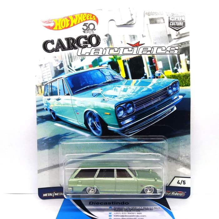 dct252 Hotwheels Hot Wheels Cargo Carrier Nissan C10 Skyline Wagon