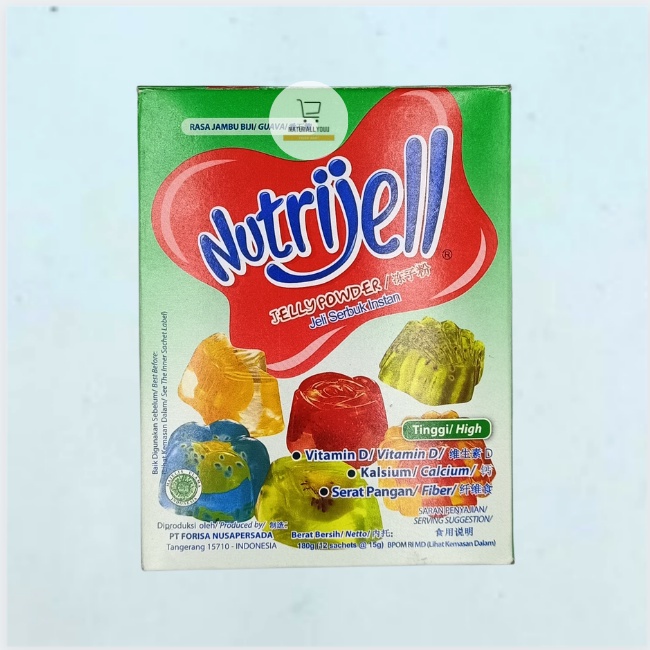 Nutrijell Jelly Bubuk 15gram x 12Pcs (Box)