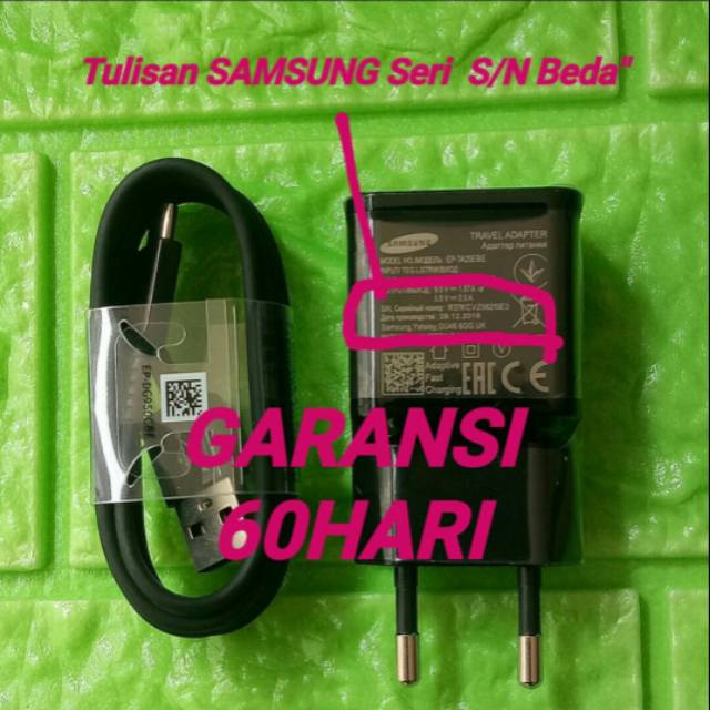 CHARGER CASAN SAMSUNG GALAXY S8 S9 NOTE8 NOTE9 ORIGINAL 100% BAWAAN HP
