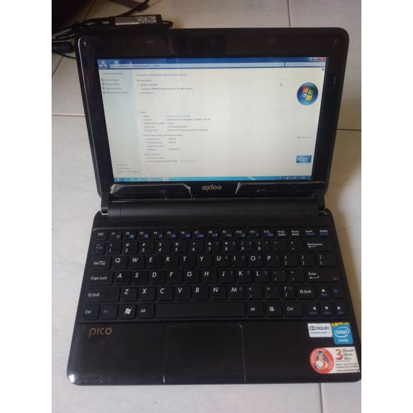 Netbook Axioo CJM W217CU HDD 500GB RAM 2GB