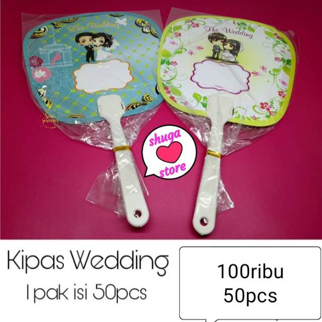 Kipas wedding souvenir