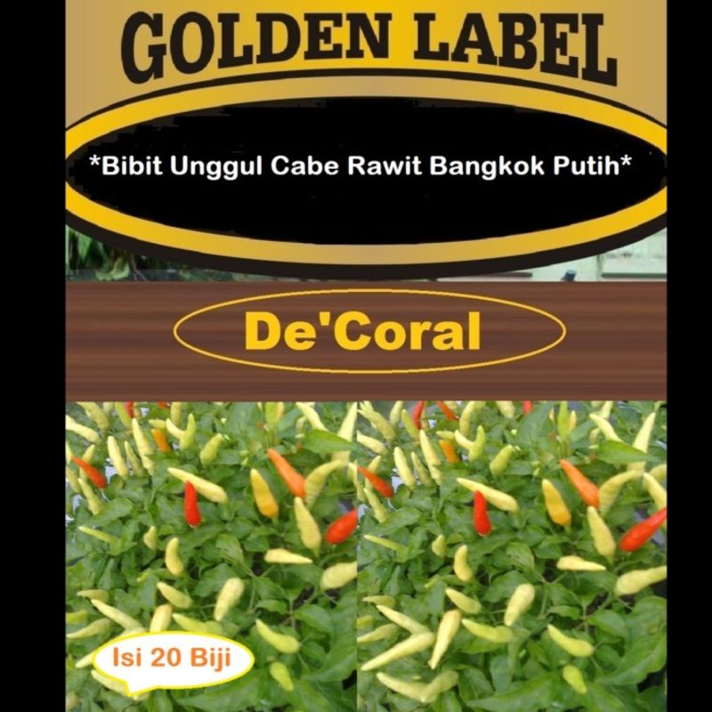 Bibit Unggul Cabe Rawit Bangkok Putih | Benih Cabe Rawit Bangkok Putih
