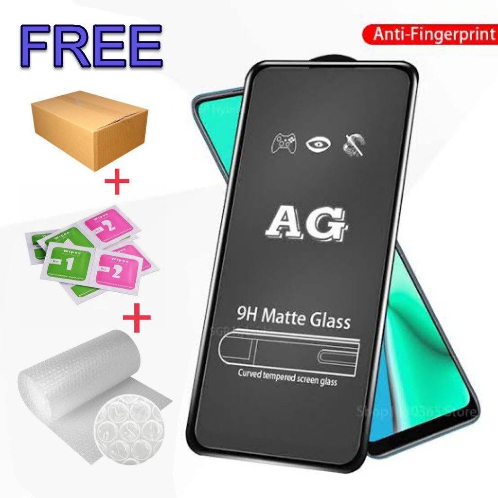 Tempered glass Matte VIVO V Y Z Series/mtva/Anti Minyak Gores Pelindung Protector Cover Layar Screen Handphone Kamera