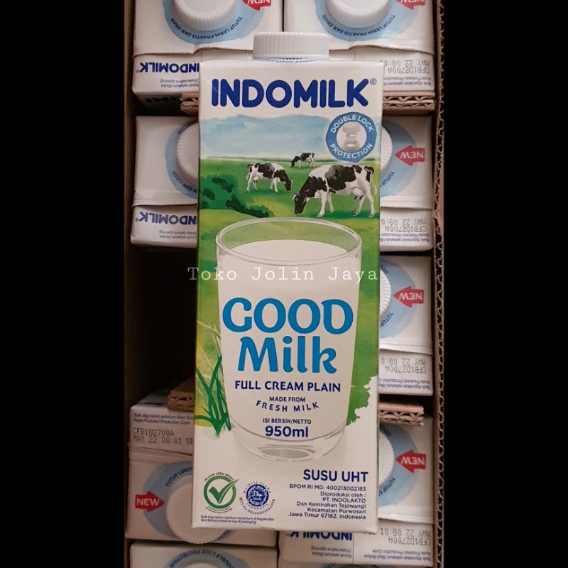 

950ml susu Indomilk UHT full cream