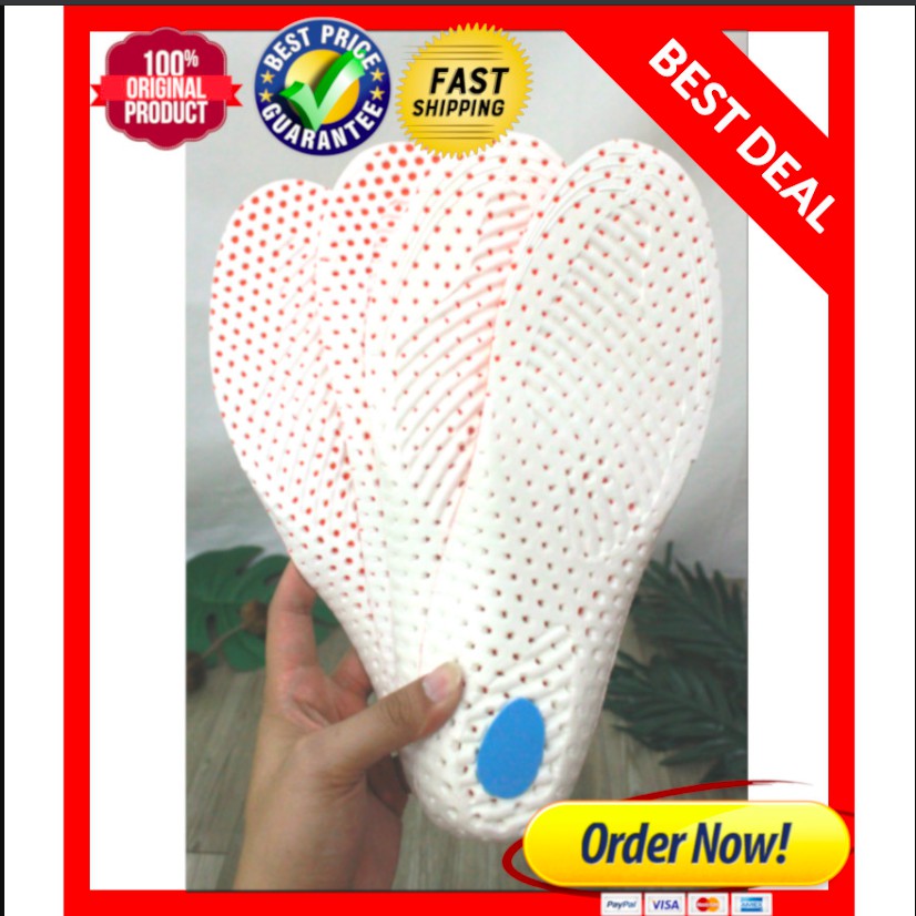 ALAS KAKI ANTI BAU / ANTI PANAS / SOL SEPATU / INSOLES SHOE EMPUK SIZE 35-46-5