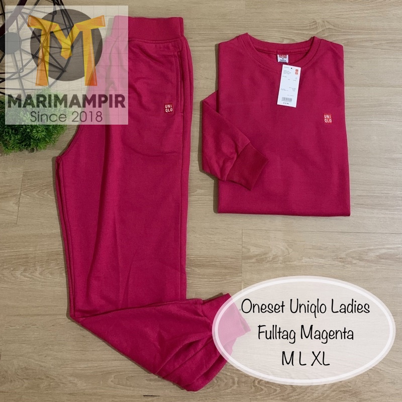 Marimampir Oneset Uniqlo Setelan Uniqlo One Set Uniqlo Ladies Setelan Uniqlo Wanita