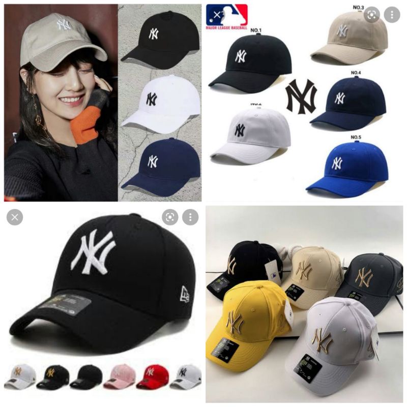 Topi NY New York Topi Baseball Pria Wanita // High Quality