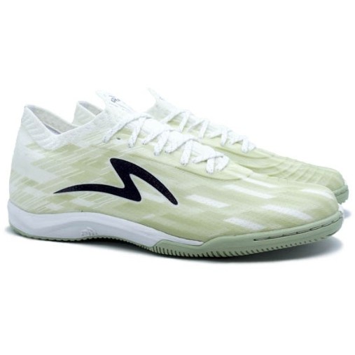 sepatu futsal SPECS ACCELERATOR LIGHTSPEED II ELITE IN-WHITE/OLIVE 401042