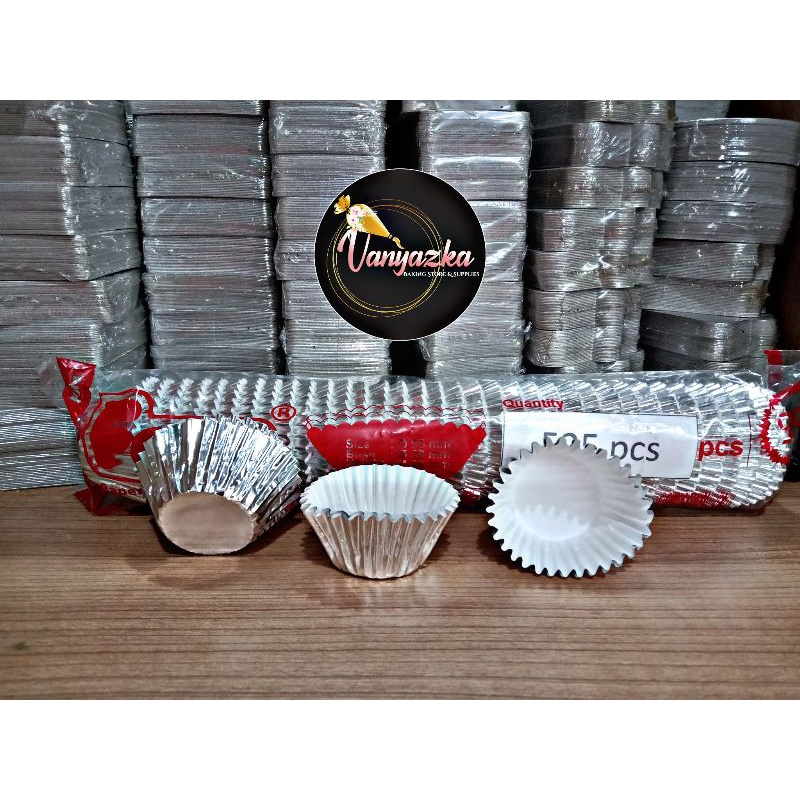 Cup Alumunium Paper/Cake Cases Alumunium Paper 9,5 Fora