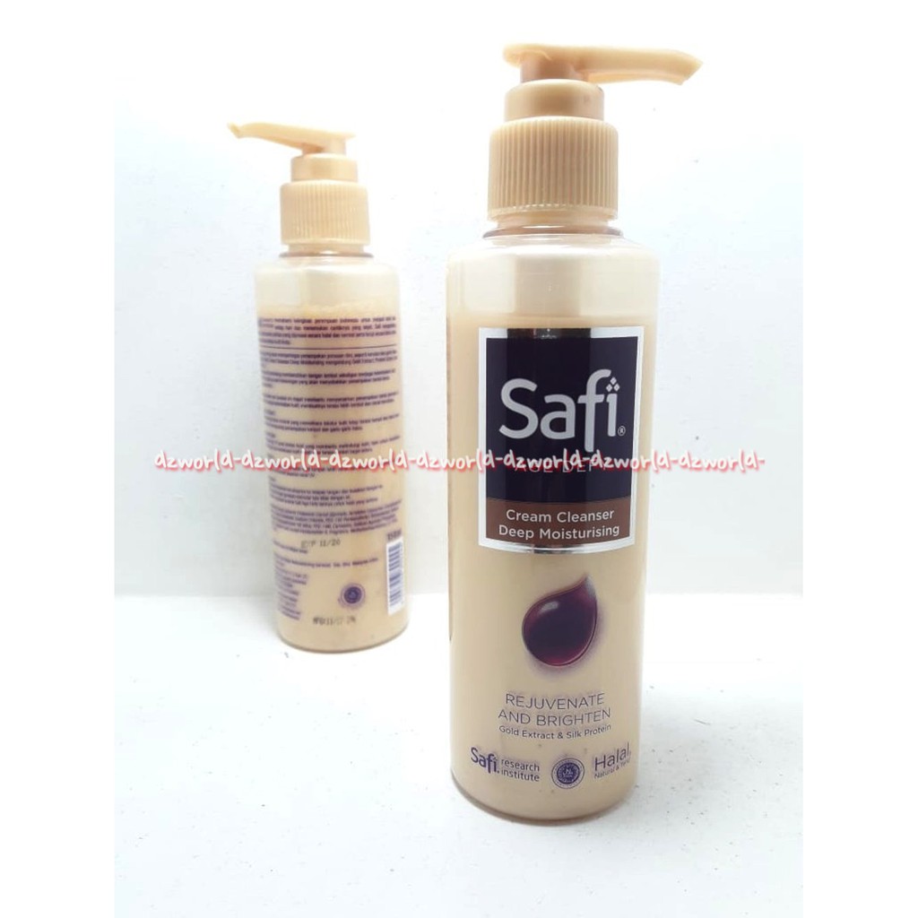 Safi Age Defy Cream Cleanser Deep Moisturizing 150ml Menyamarkan Garis Halus wajah