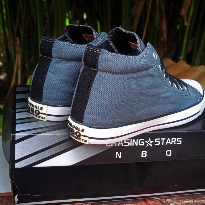 (Cod) Sepatu NBQ STRUGLLE sneakers semi bot terbaru