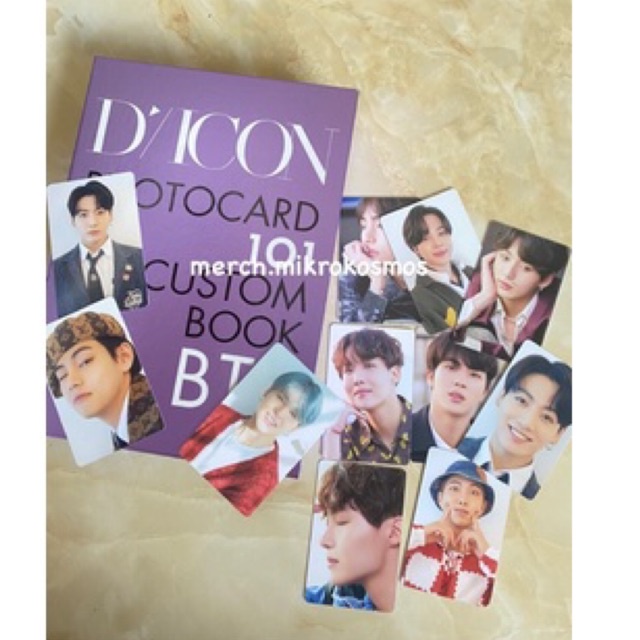 UPDATED STOCK - RESTOCK SHARING DICON BTS OFFICIAL V TAEHYUNG JHOPE