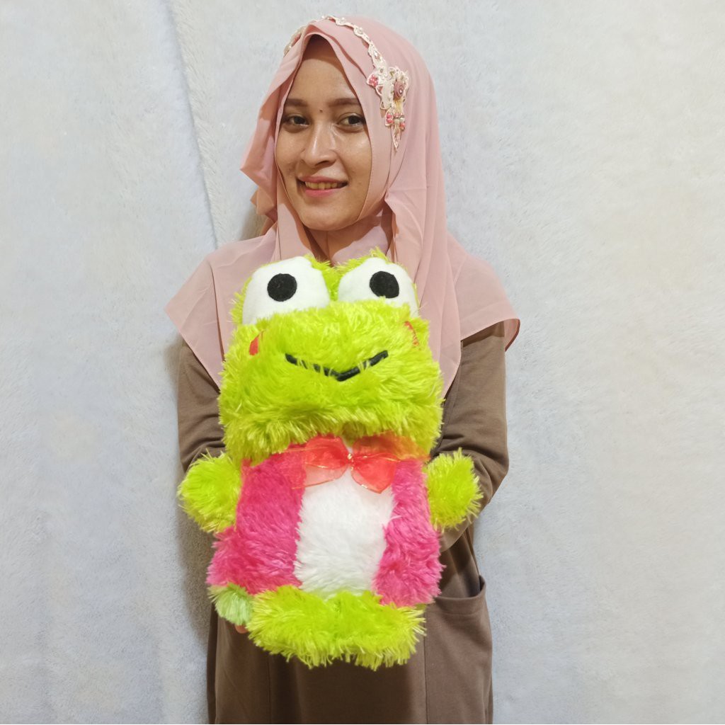 Boneka keropi bulu SIZE S MURAH