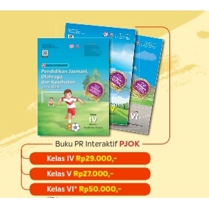 Buku PR PJOK SD Kelas 4 5 6 Intan Pariwara Semester 1 Kur 2013 Edisi Terbaru